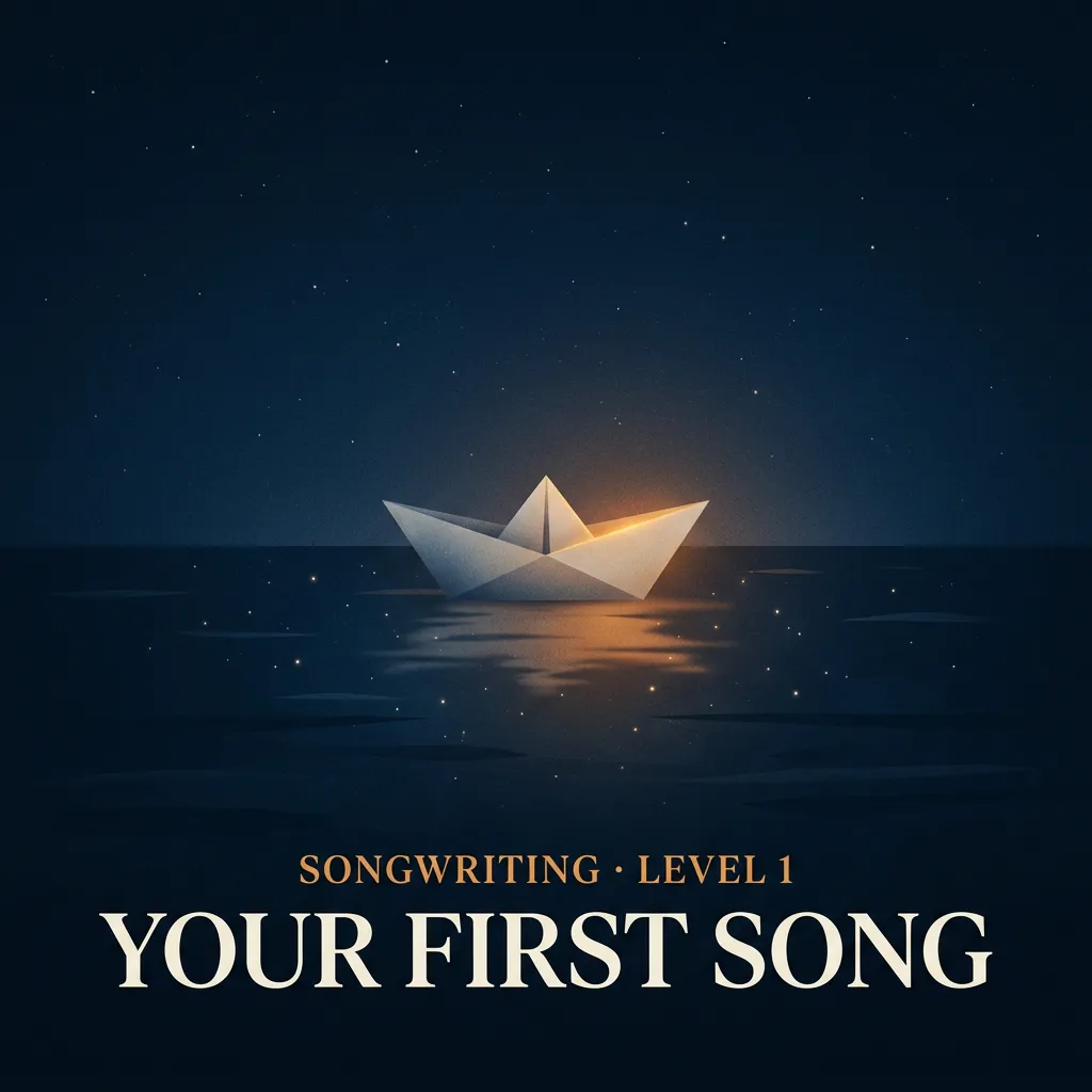 Songwriting · Level 1 · Your First Song (10 Sessions)