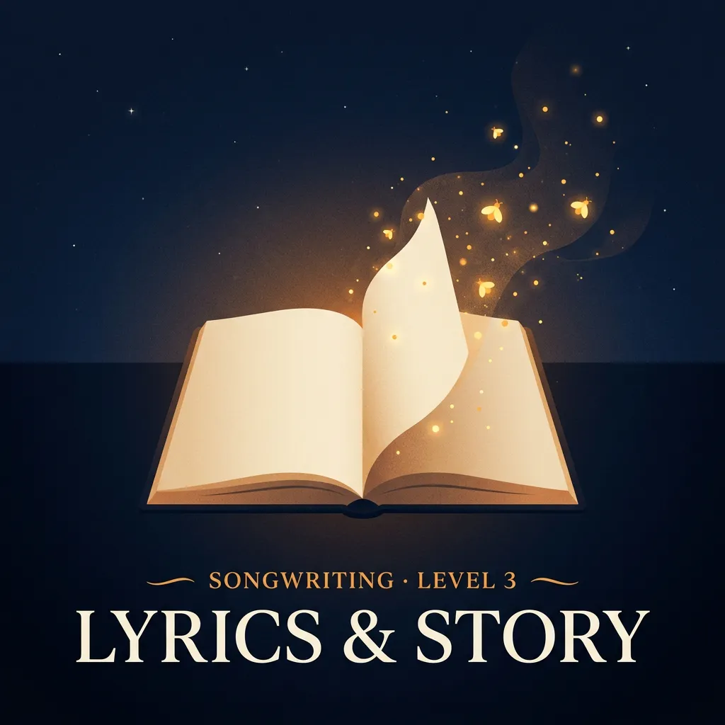 Songwriting · Level 3 · Lyrics & Story (10 lessons)