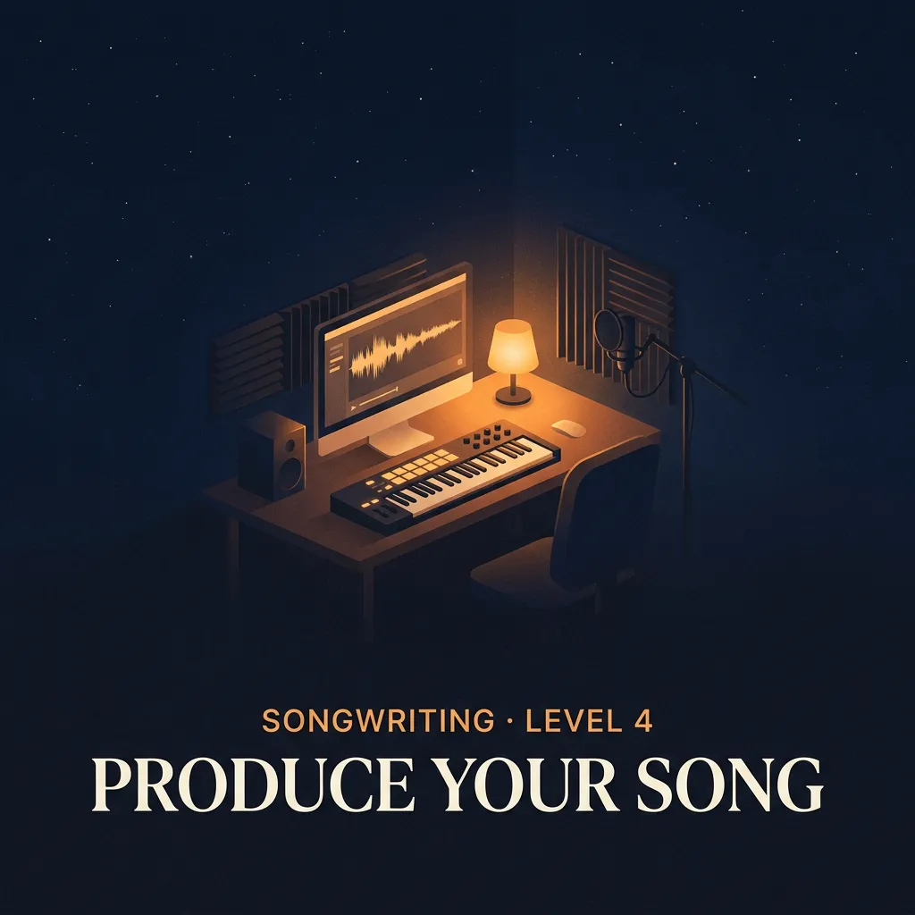 Songwriting · Level 4 · Produce Your Song (10 Sessions)